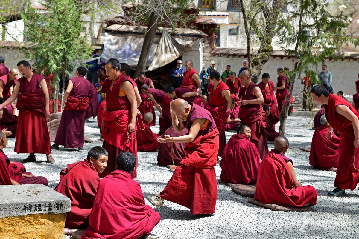Some facts about the Debate in Tibetan Buddhism