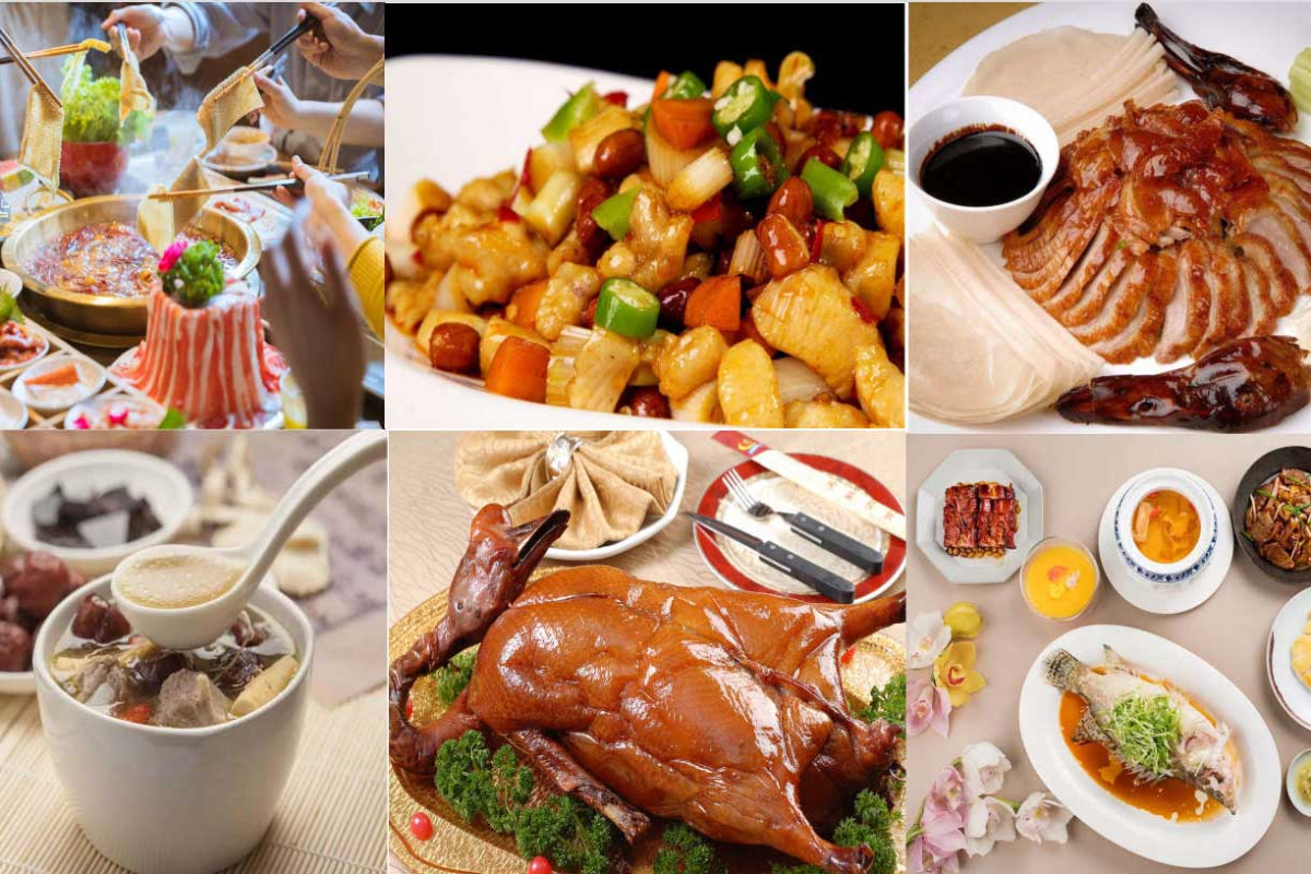 The history and different types of Chinese cuisine