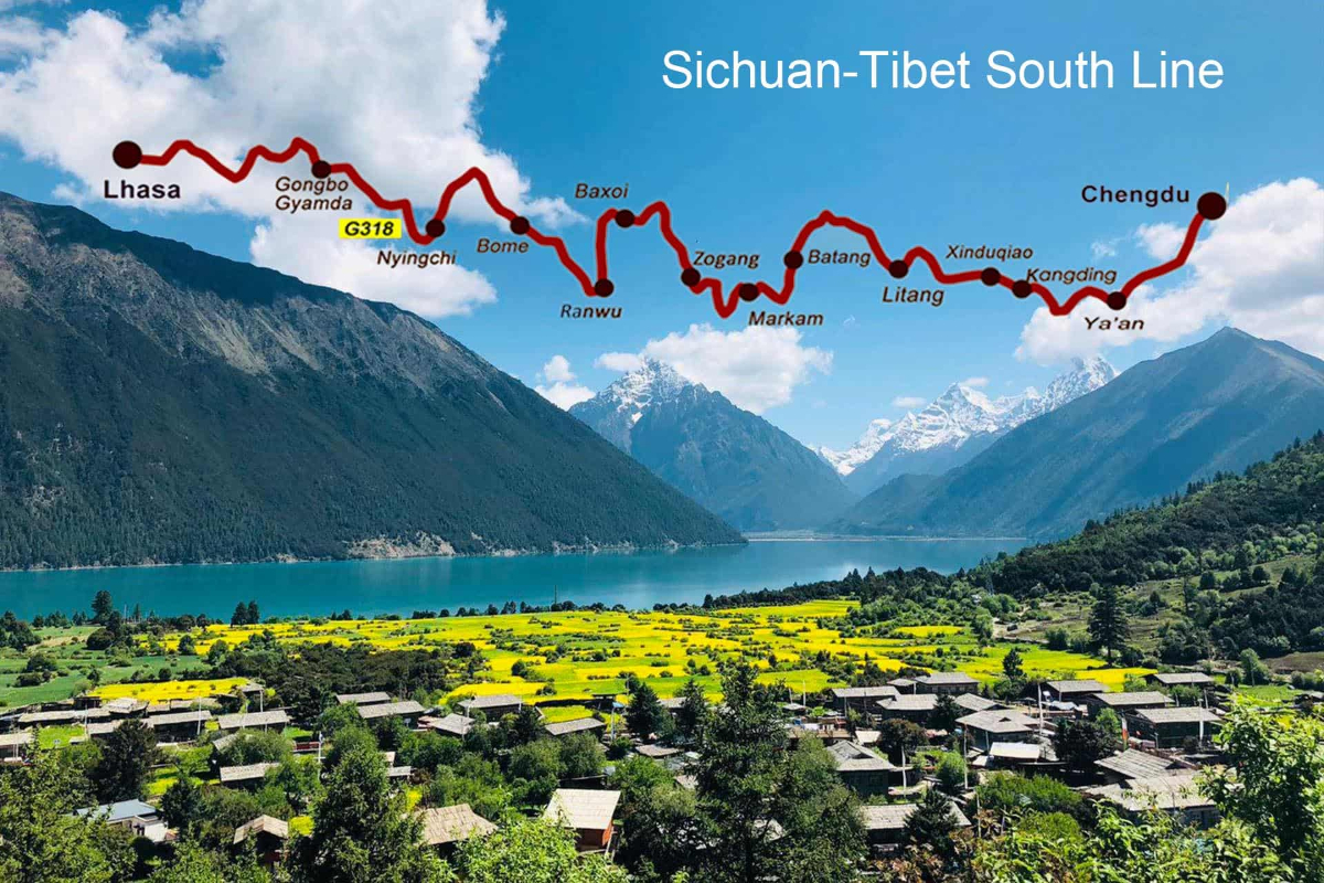 Meet with the amazing sceneries along Sichuan-Tibet South Line of G318